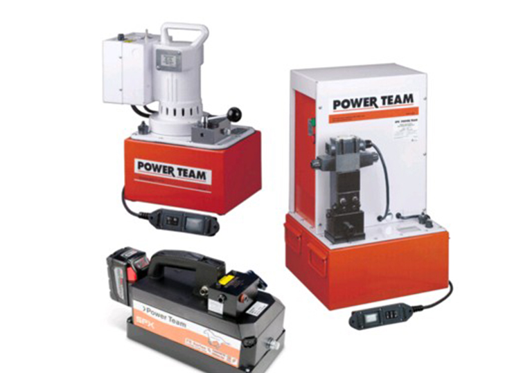 Power team hydraulic pump